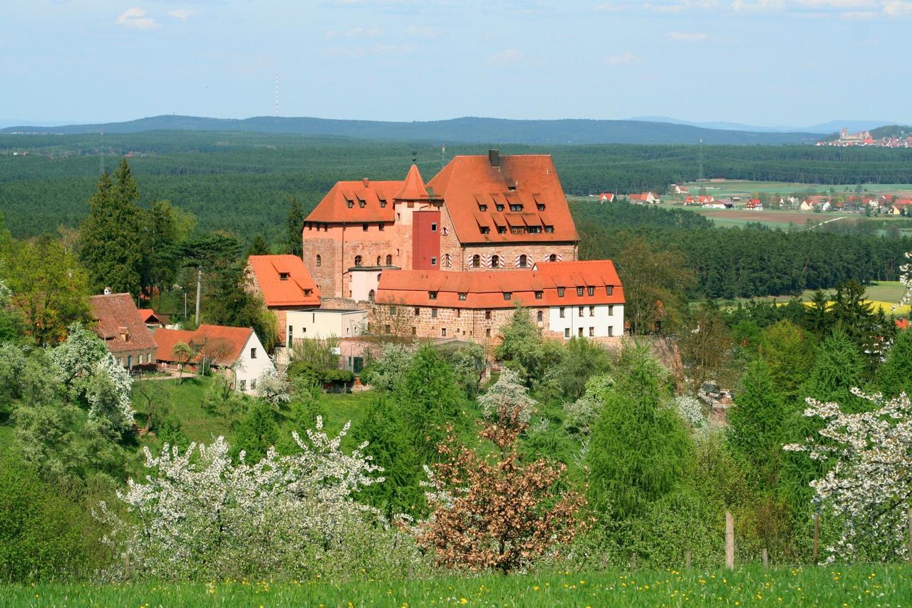 Cvjm Jugendherberge Burg Wernfels Шпальт Экстерьер фото